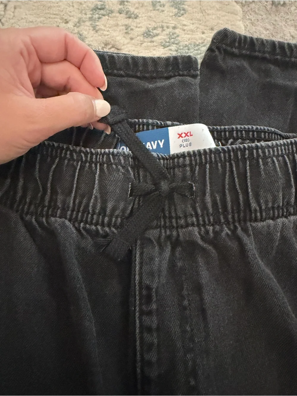 Old Navy Black Wide Leg Kids Pants